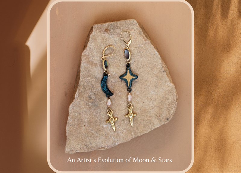 An Artist’s Evolution of Moon & Stars