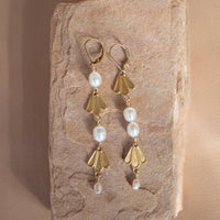 3 Rays Asymmetrical Earrings