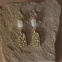 Yucca & Moonstone Dangles