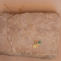 Minimalist 5 Rays Charm Necklace