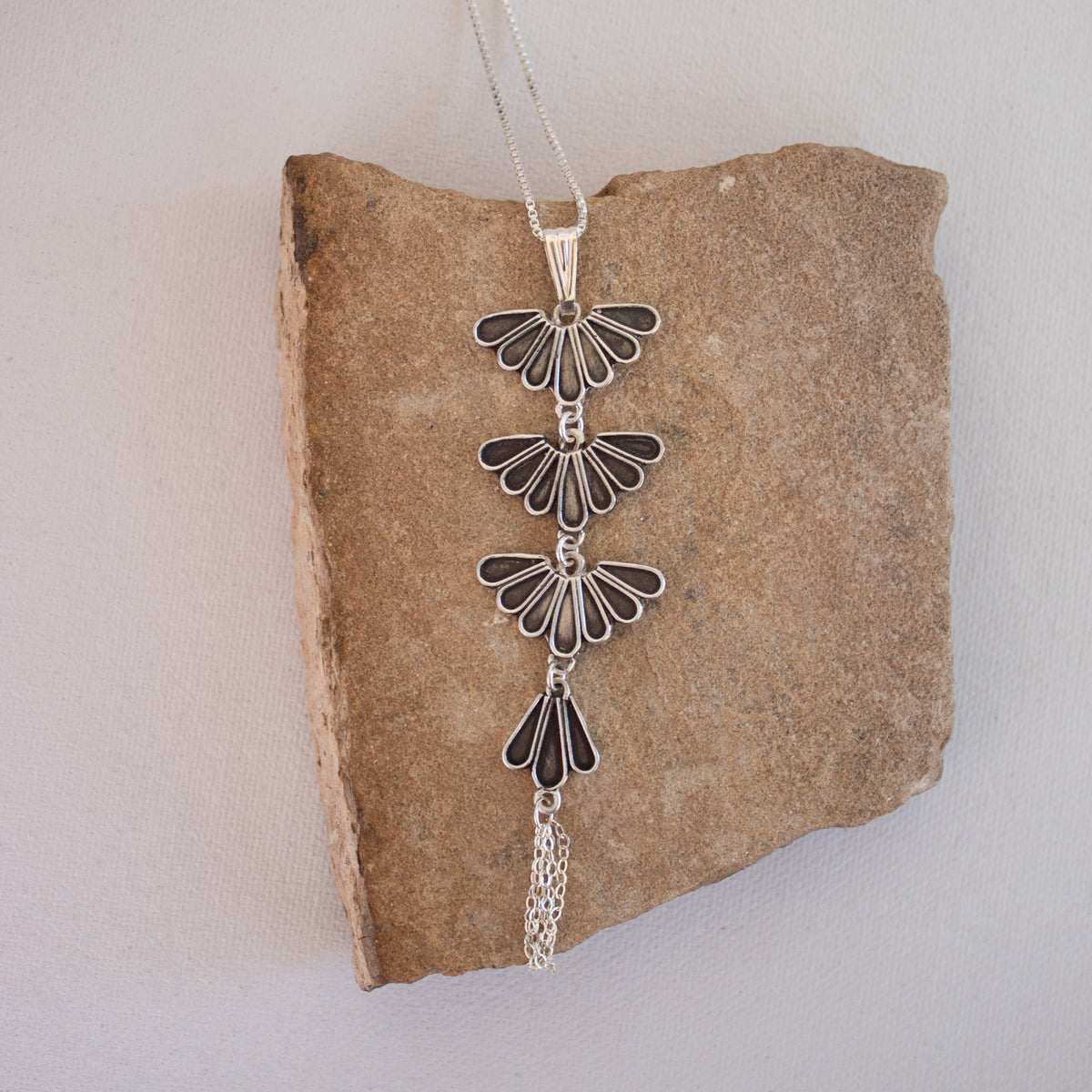 Santa Fe Divinity Lariat Necklace