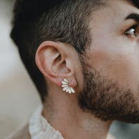 Seven Rays Stud Earrings