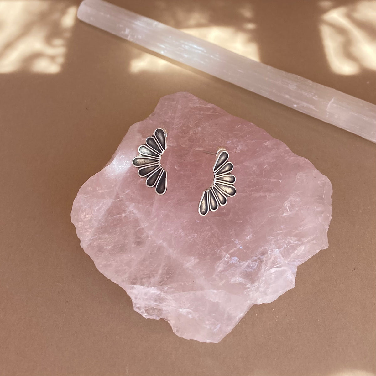 Seven Rays Stud Earrings