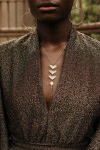 Santa Fe Divinity Lariat Necklace