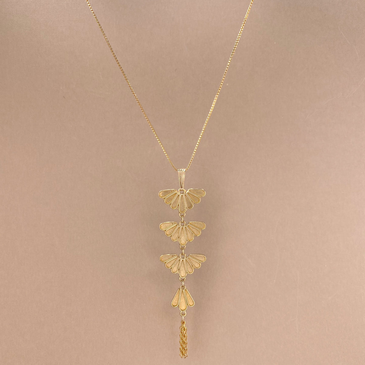 Santa Fe Divinity Lariat Necklace