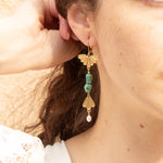 Asymmetrical Mariposa Earrings