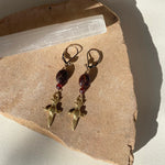 Garnet Daggers with Heart