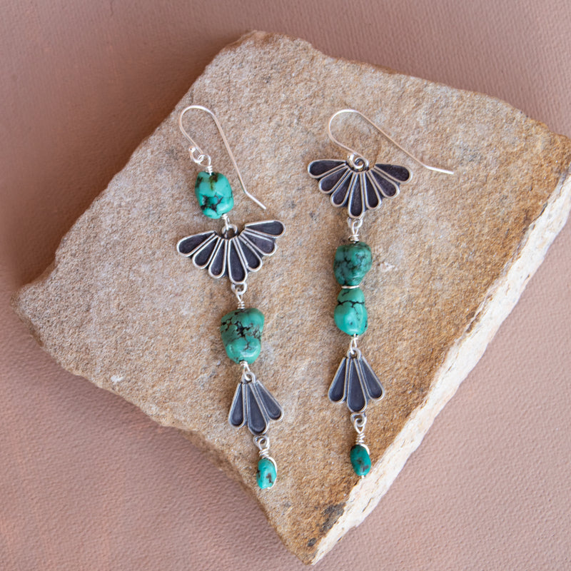 Asymmetrical Mariposa Earrings