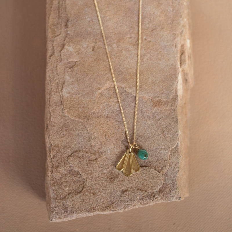 Minimalist 3 Rays Charm Necklace