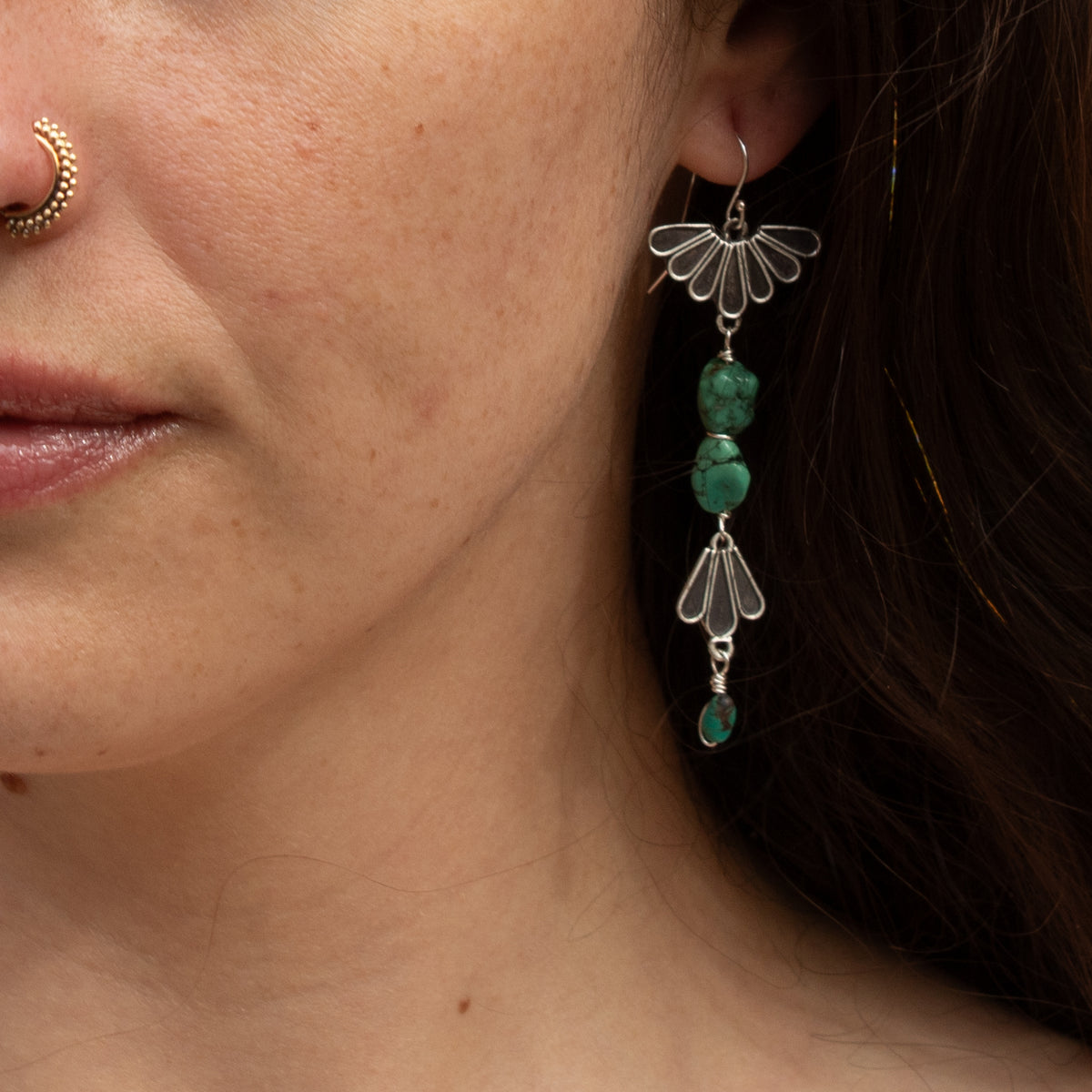 Asymmetrical Mariposa Earrings