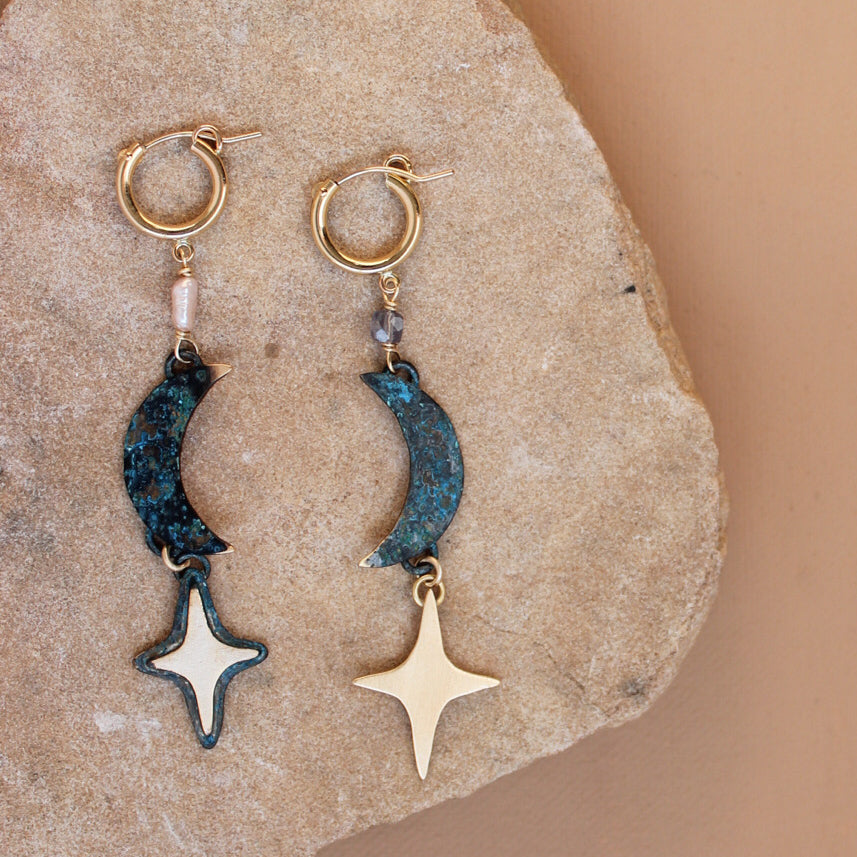 Embodied Magic Patina Earrings