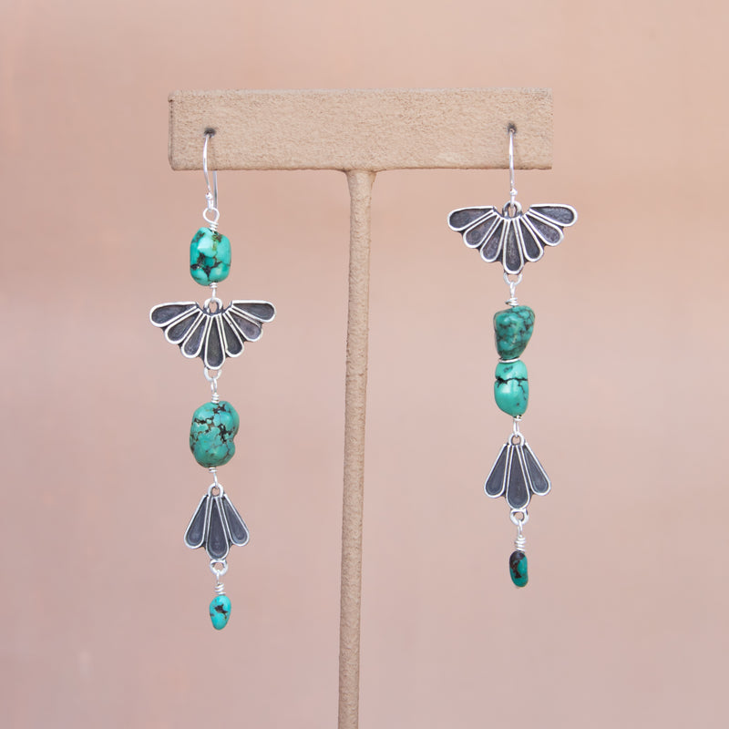 Asymmetrical Mariposa Earrings