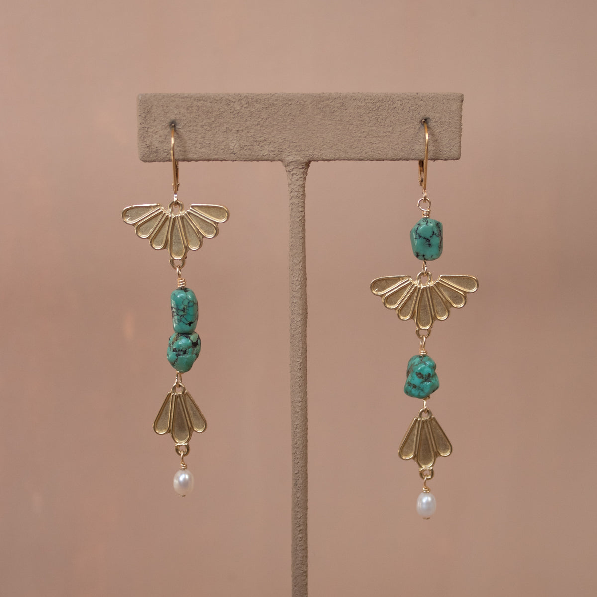 Asymmetrical Mariposa Earrings