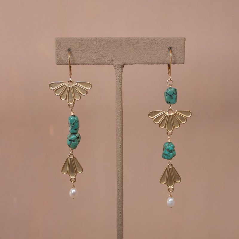 Asymmetrical Mariposa Earrings