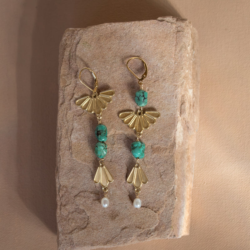 Asymmetrical Mariposa Earrings