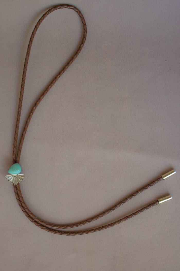 Turquoise Small Sun Ray Bolo