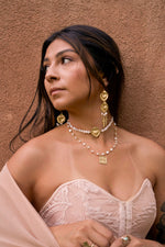 Pearl Sacred Heart Choker