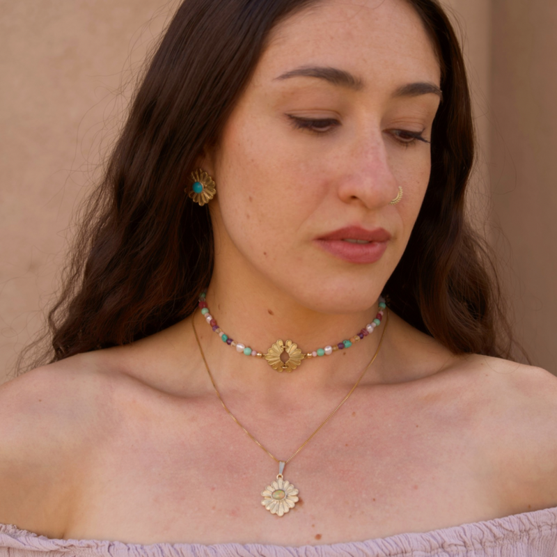 Blossom Opal Necklace