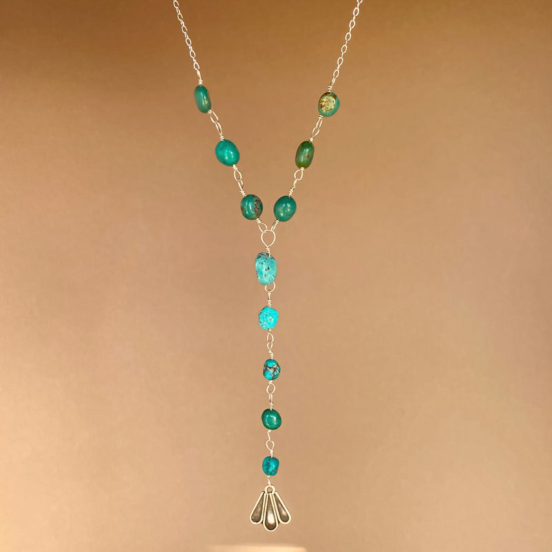 Divine Ray Turquoise Necklace
