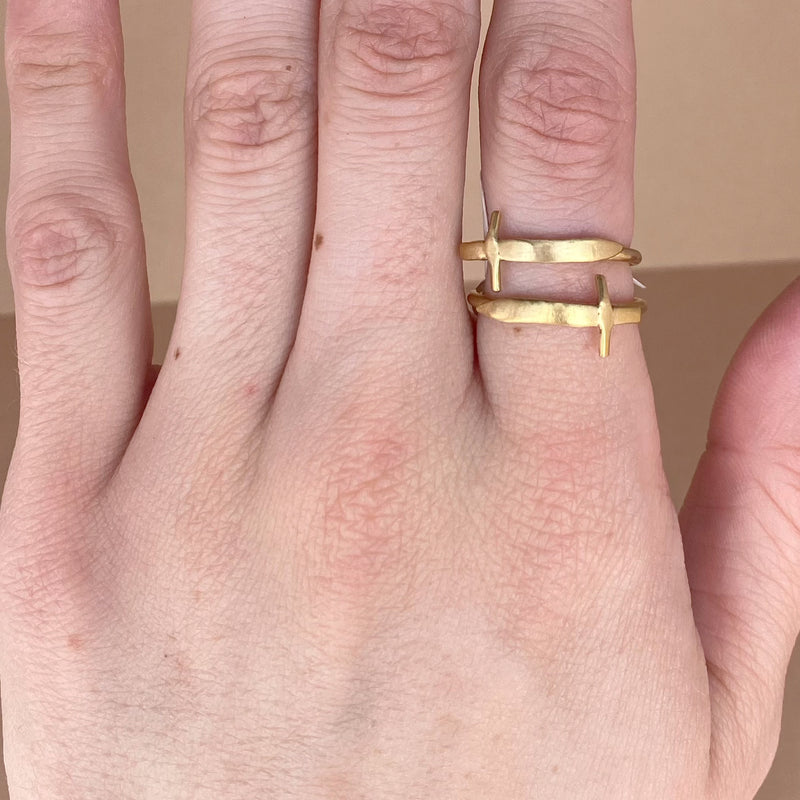Dagger Stacking Ring