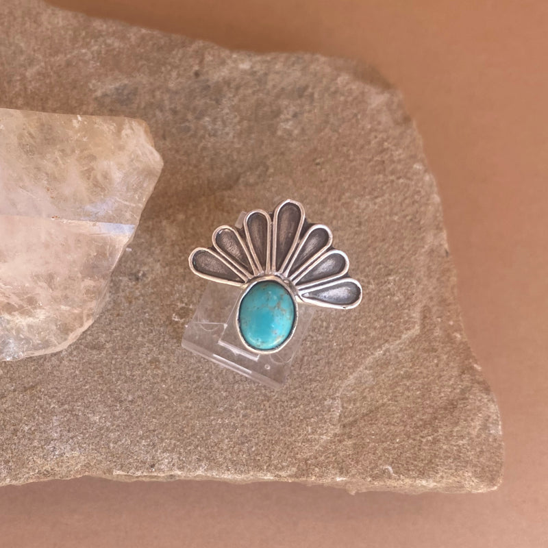 Sun Ray Turquoise Ring
