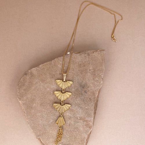 Santa Fe Divinity Lariat Necklace